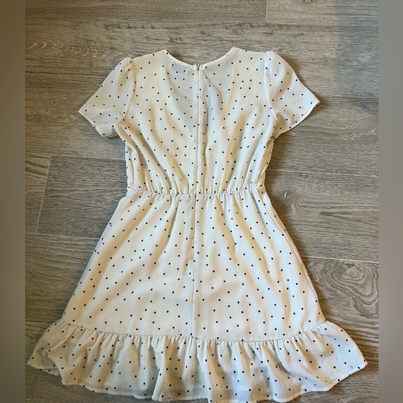 Polka dot flirty mini dress. Size small. - Picture 2 of 5
